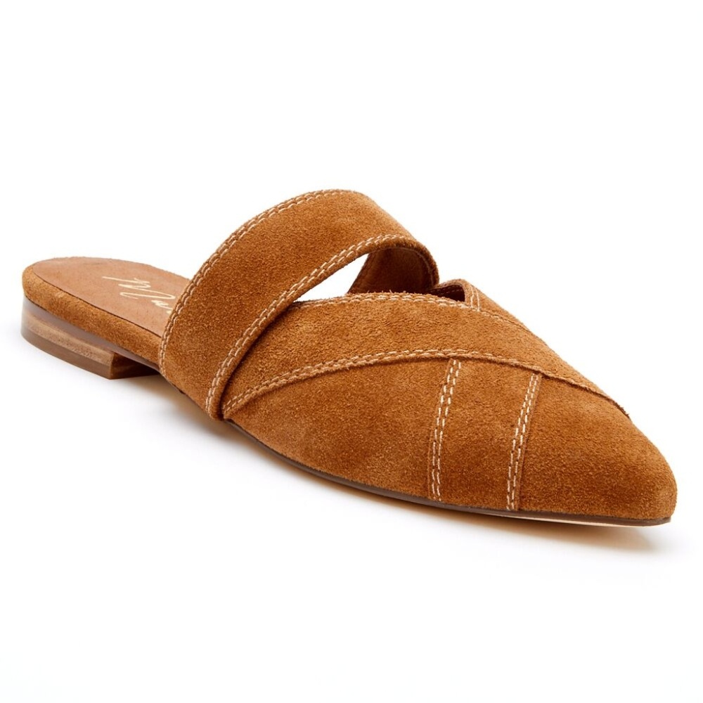 TURN AROUND SUEDE MULE